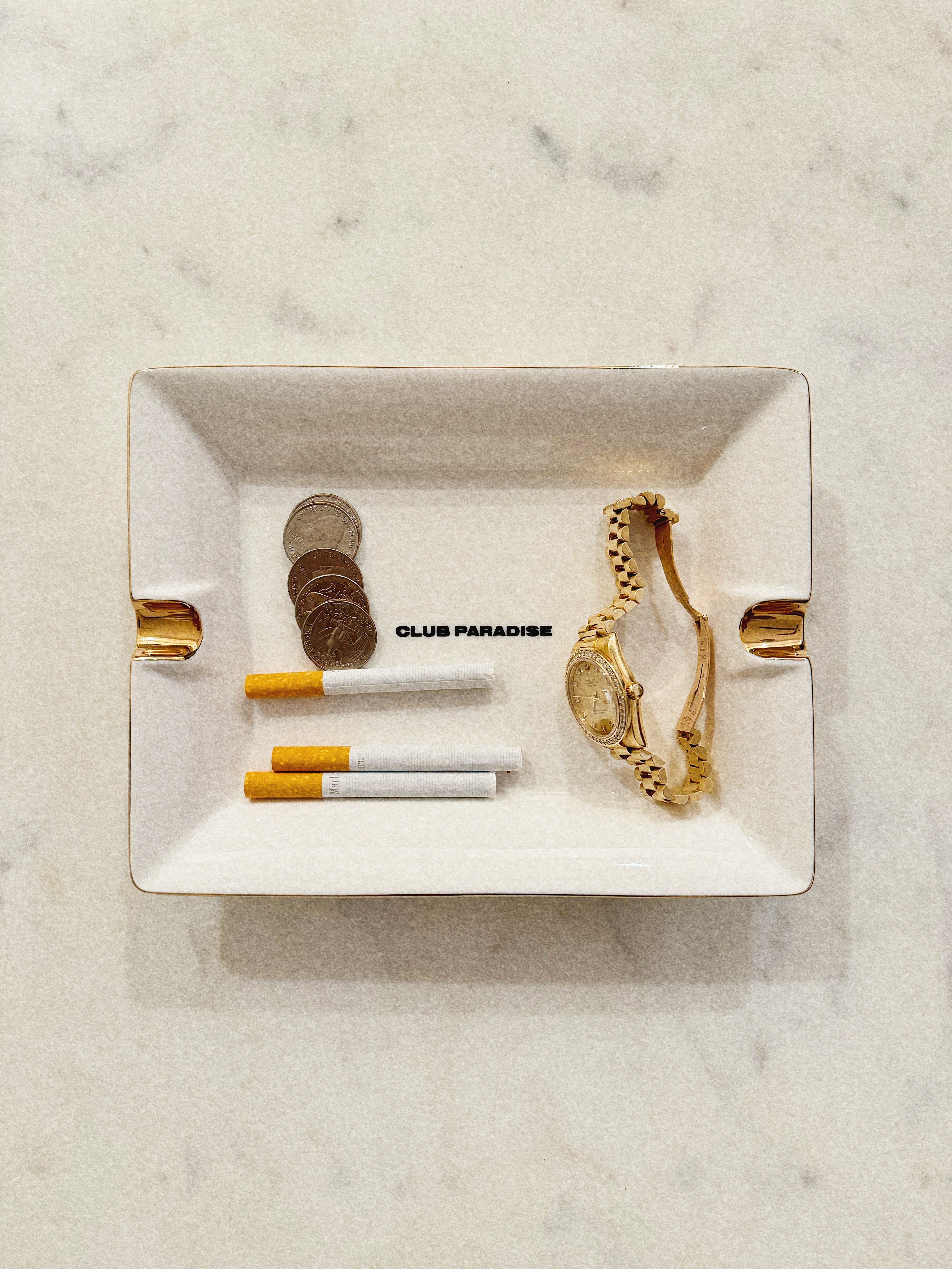 CLUB PARADISE CAFE ASHTRAY